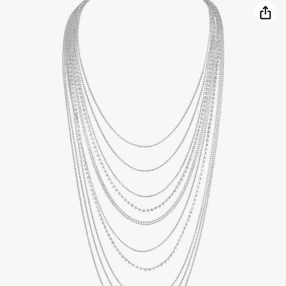 Humble Chic Rhinestone Necklace 4 Women -Gold-Tone Statement Chunky Bib Necklace - Picture 1 of 8